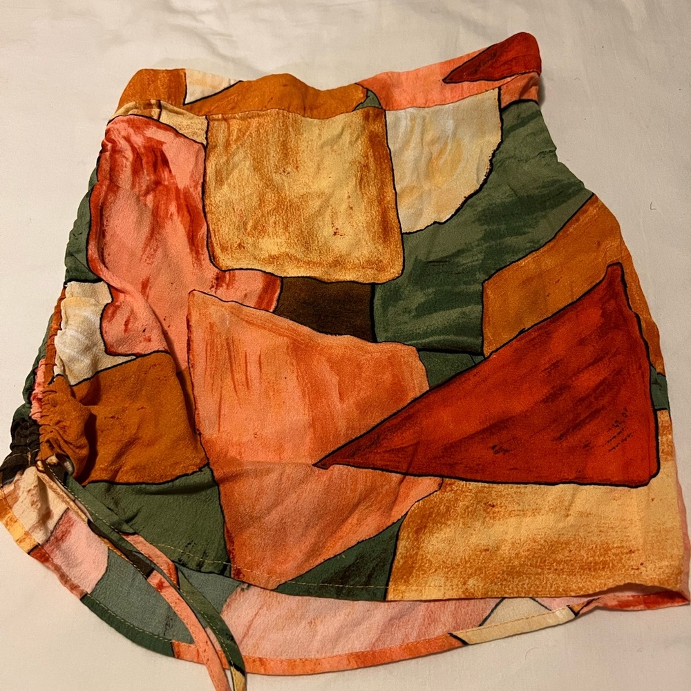 Abstract skirt